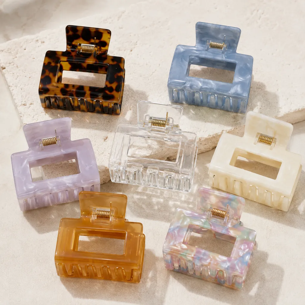Acetate Hair Claw Clips