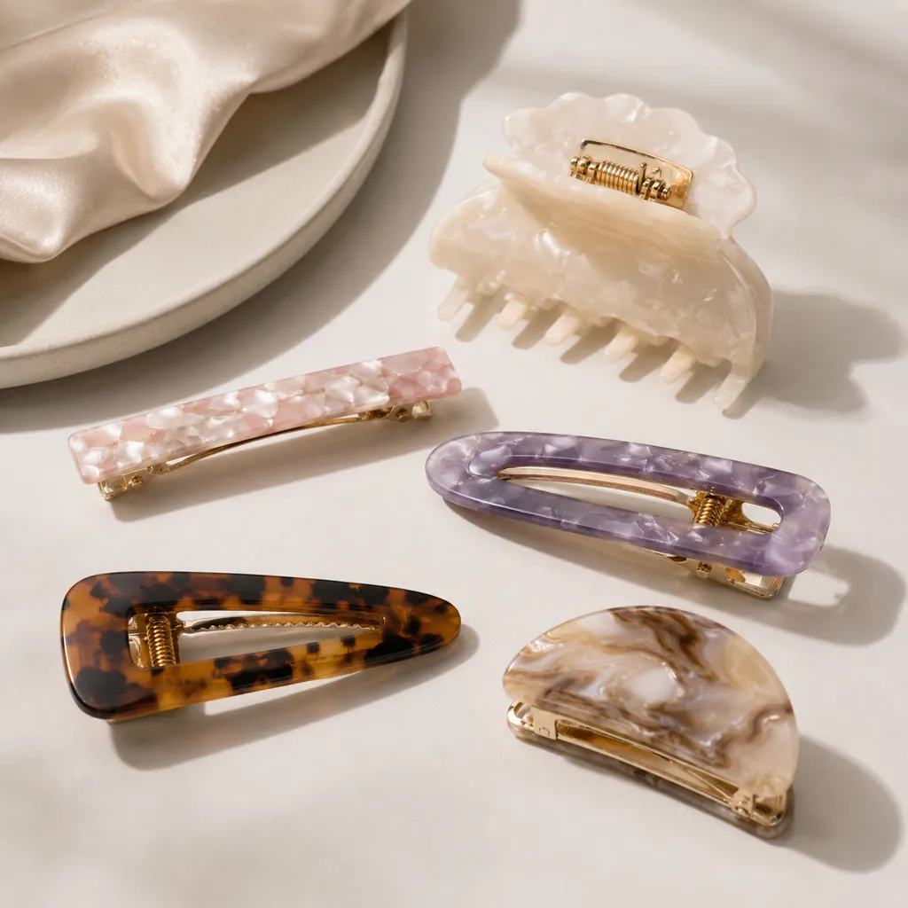 Acetate Hair Barrettes